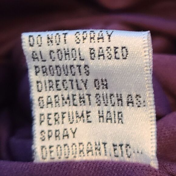 New MAC DUGGAL (4) 26517 Purple (Eggplant) Fold-over Off-the-Shoulder Slit Gown - Picture 12 of 16